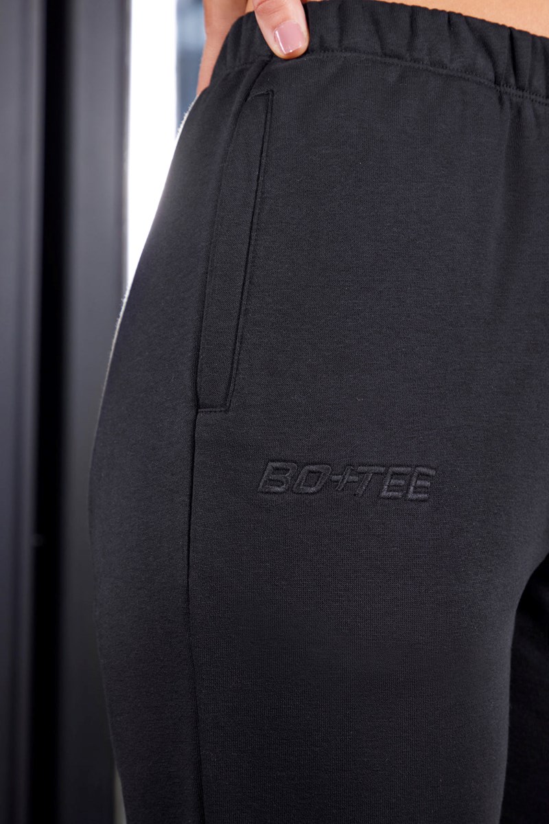 Bo+Tee In My Stride Petite Slim Fit Jogger Bottoms Negras | KOLQ54263