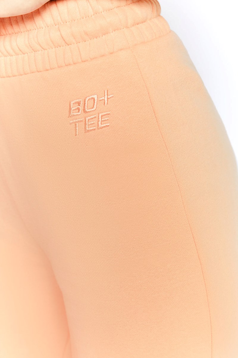 Bo+Tee Life Anchos Leg Joggers Peach | BOPQ52067