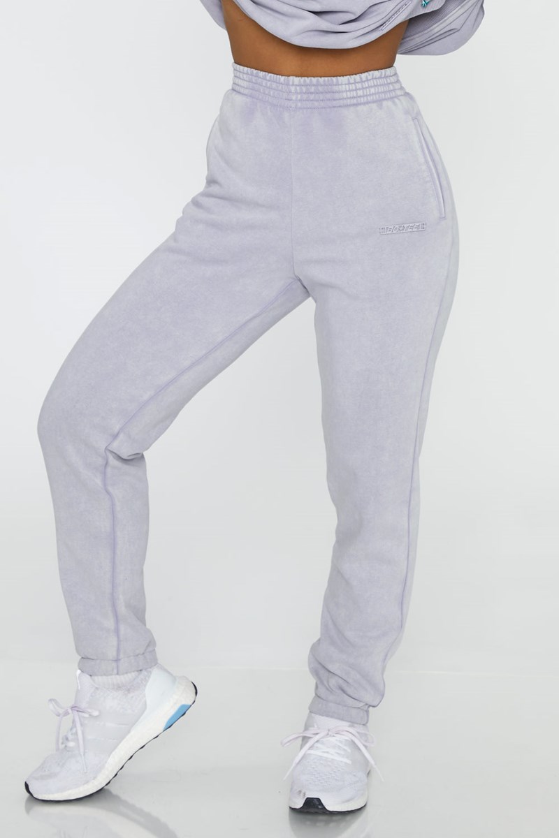 Bo+Tee Renew Full Length Cuffed Joggers Lilac | XZKG57896