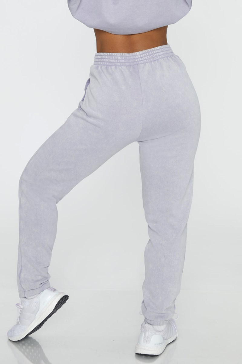 Bo+Tee Renew Full Length Cuffed Joggers Lilac | XZKG57896