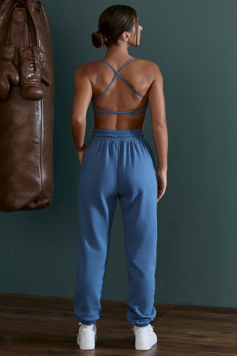 Bo+Tee Wellness Jogger Bottoms Azules | KLMZ40971